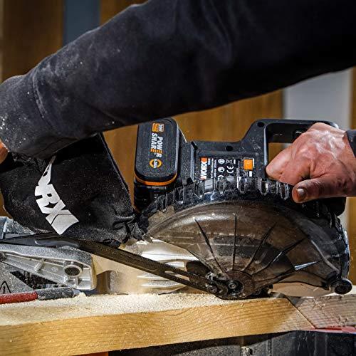 Actual product image Worx Train, crosscut & miter saw 20V WX845