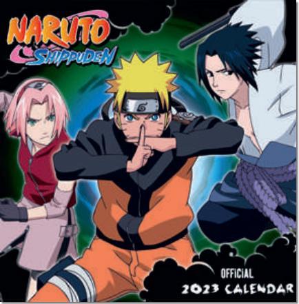 Produktbild Naruto Broschurkalender 2024. Terminkalender mit Platz für Notizen und tollen Bildern aus der (30.5 x 30.5 cm, Deutsch)