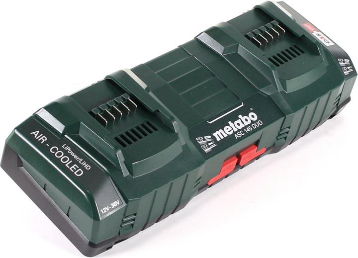 Actual product image Metabo Double quick charger ASC 145 DUO Air Cooled (10.8 V)
