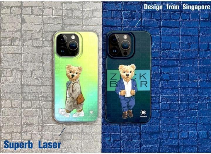 Actual product image Zuck Bear Headphone case case FRENCH RIVIERA for IPHONE 15 Pro Max saint tropez shimmer (Apple iPhone 15 Pro Max)