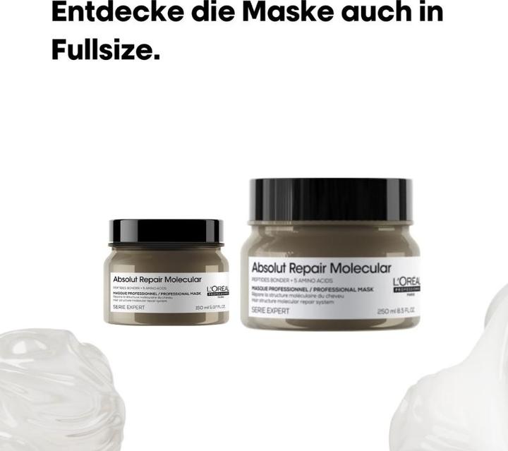 Immagine prodotto L'Oréal Professionnel Absolut Repair Molecular Maske (150 ml)