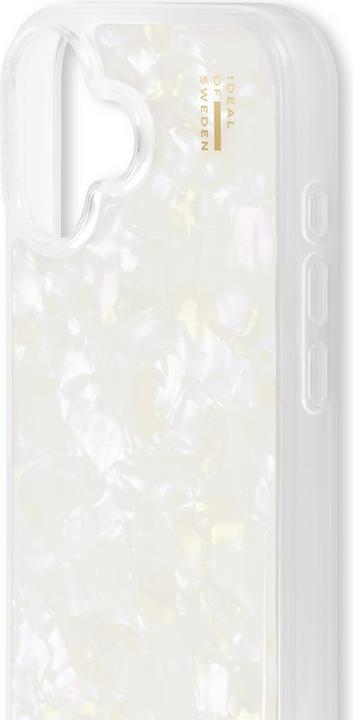 Produktbild iDeal Of Sweden iPhone 16 Pearlized Case - White (Apple iPhone 16)
