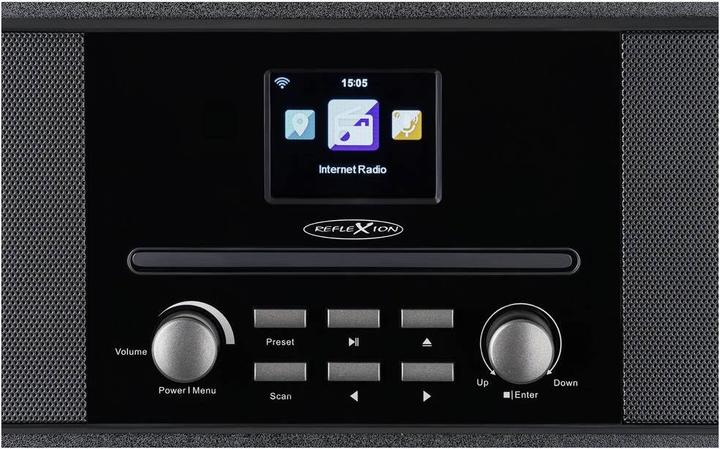 Actual product image Reflexion HRA19INT/ Internet Desktop Radio DAB+ FM AUX, Bluetooth® (DAB+, VHF, Web radio, Bluetooth)