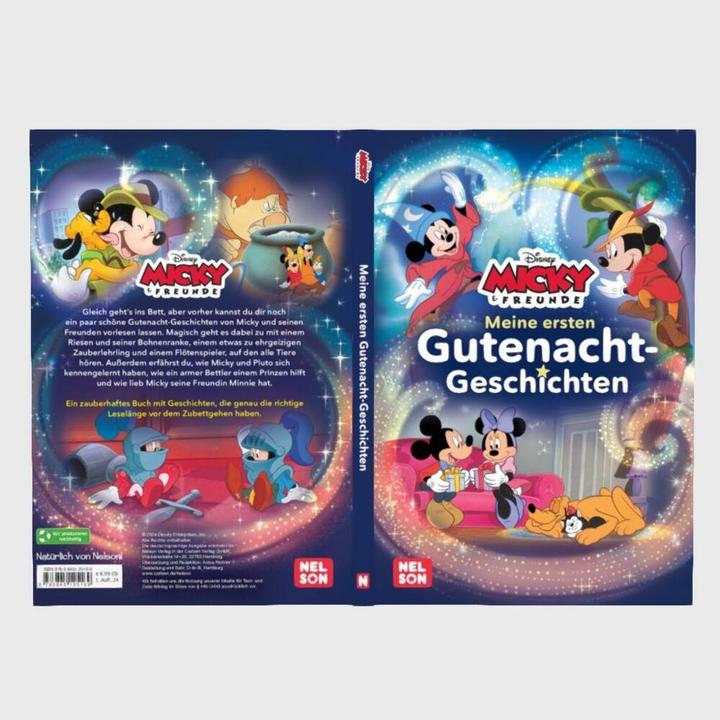 Actual product image Disney Micky Maus: Meine ersten Gutenacht-Geschichten (German, 2024)