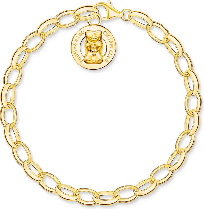 Immagine prodotto Thomas Sabo Bracciale (15 cm, Doratura in oro giallo 750, Argento 925)