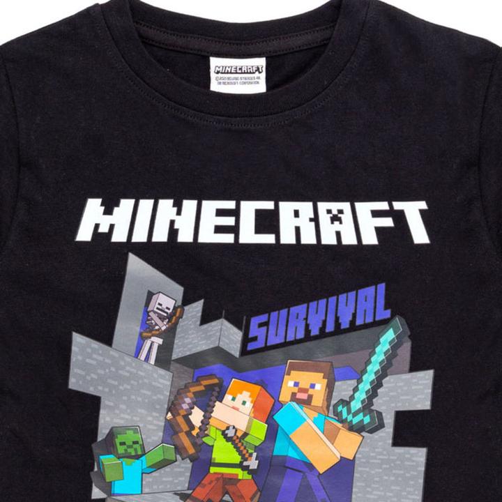 Produktbild Minecraft Survival Mode Tshirt (158, 164)