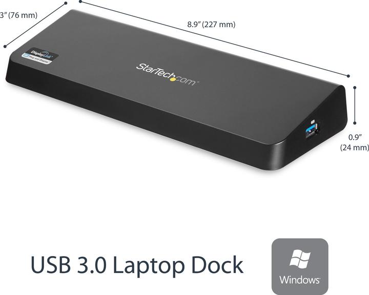 Produktbild StarTech USB 3.0 (USB-B, 2 Ports)