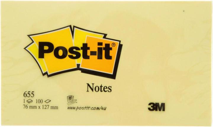 Image du produit Post-it Notes de détention (127 x 76 mm)