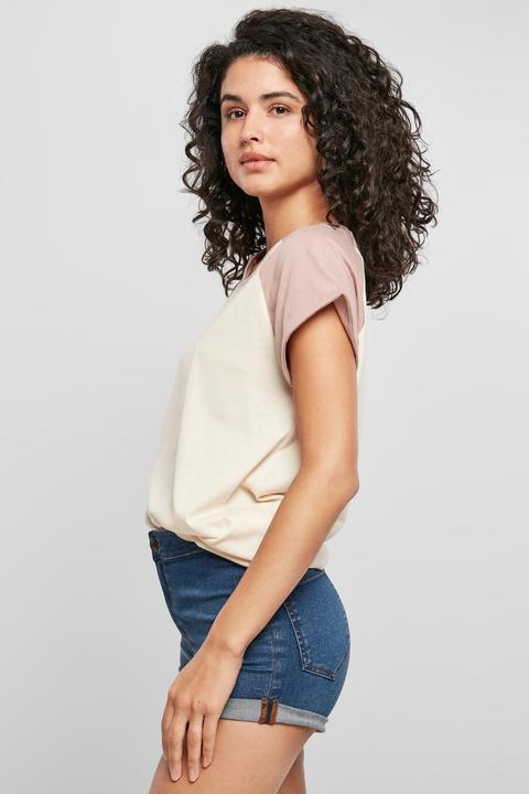 Image du produit Urban Classics Tee Raglan contrasté pour les femmes (S)