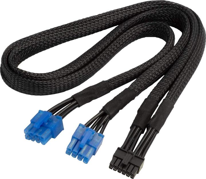 Produktbild Silverstone 2x 8-Pin-PCIe zu 12-Pin-PCIe GPU-Kabel für modulare Netzteile