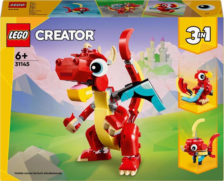 Image du produit LEGO 31145 Dragon rouge (31145, LEGO Creator 3-in-1)