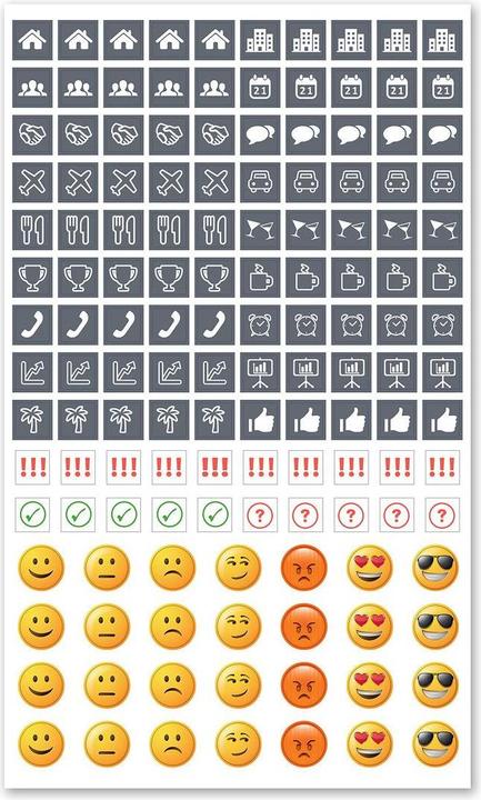 Produktbild Sigel Tischkalender (21.3 x 22 cm, Harter Einband, Deutsch, Französisch, Englisch, Niederländisch)