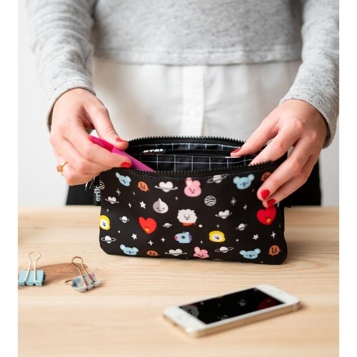 Actual product image Line Friends BT21 pencil case - Pencil case with compartments