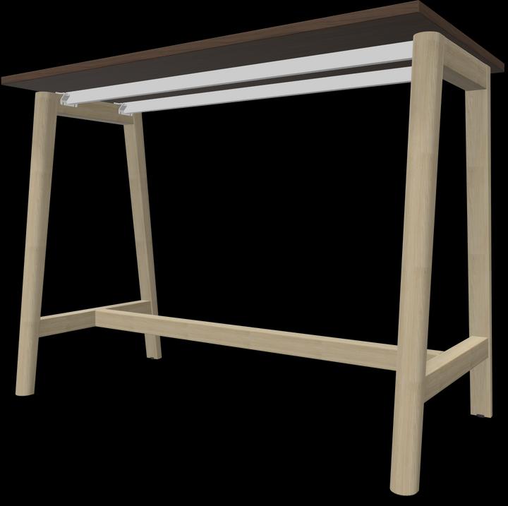 Actual product image Narbutas Nova Wood high table (140 x 70 x 105 cm)
