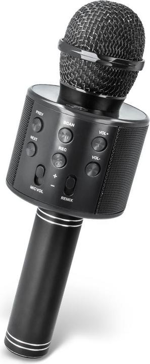 Actual product image Setty Bluetooth microphone with speaker BM-100 black