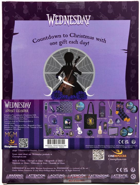 Immagine prodotto Cinereplicas Mercoledì - Calendario dell'Avvento