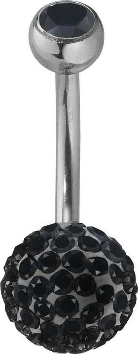 Bijouteria Bauchpiercing (Edelstahl, Kristall)