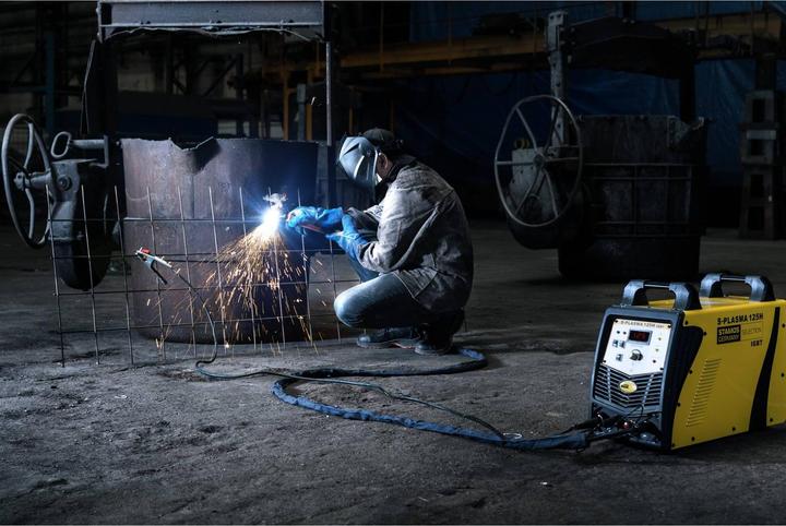 Actual product image Stamos Plasma Cutter - 125 A - 400 V - pilot arc