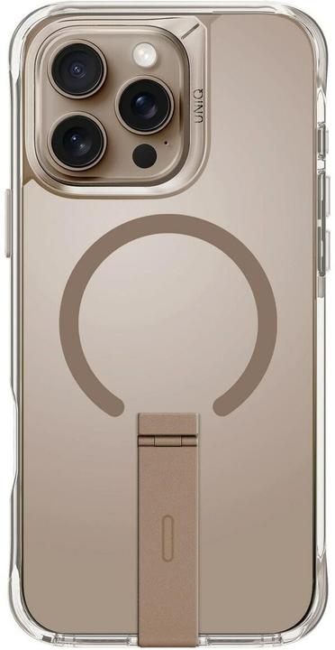 Uniq case Eleva with Vertica Stand iPhone 16 Pro 6.3" gold/taupe gold (Apple iPhone 16 Pro)