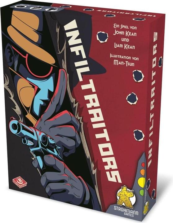 Actual product image Strohmann Games Infiltraitors (German)