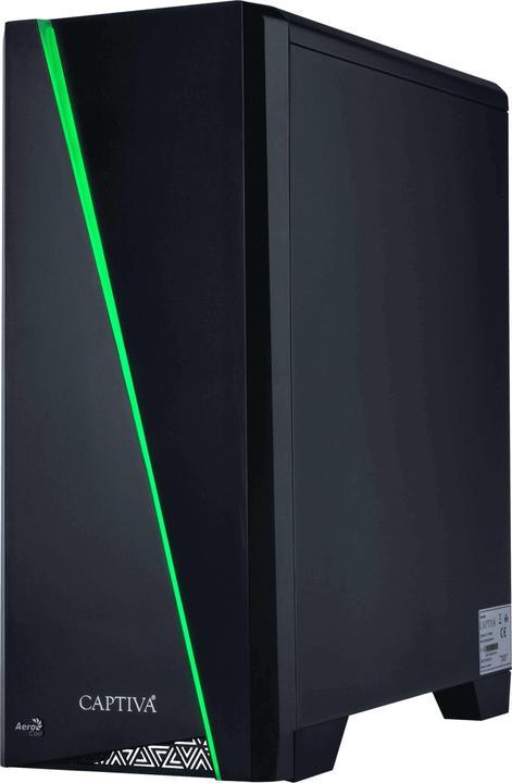 Produktbild Captiva PC Advanced Gaming R85-893 (Ryzen 7 5700X/RTX3060 12GB GDDR6/SSD 1TB/32GB/WLAN/w/o OS) (AMD Ryzen 7 5700X, 32 GB, 1000 GB, GeForce RTX 3060)