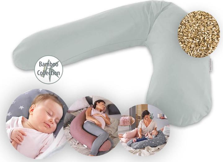 Produktbild Theraline Stillkissen "Das Original" mit Dinkel Füllung inkl. Bezug 190 cm (38 cm)