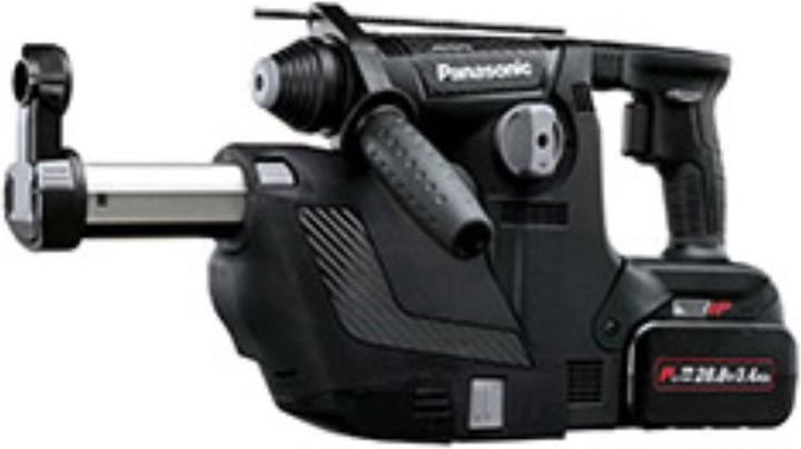 Productafbeelding Panasonic Accu hamerboormachine 28.8V met DCS incl. 2 x 3.4Ah en oplader in TANOS Systainer (Oplaadbare batterij)