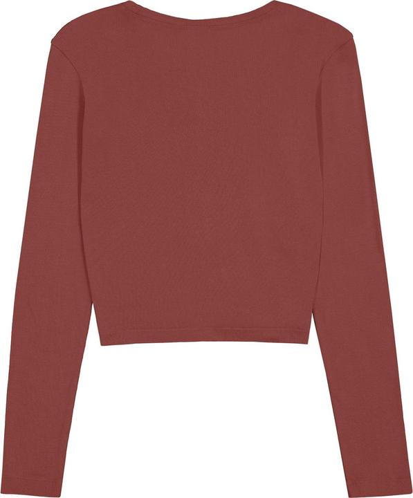 Produktbild Champion Koszulka damska Crewneck Croptop brązowa 117435 MS524 M (M)