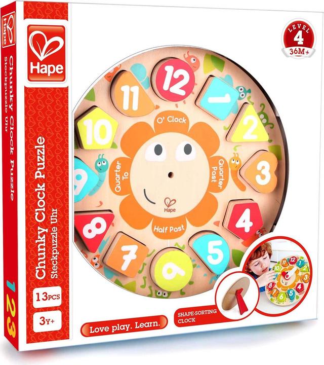 Actual product image Hape Jigsaw puzzle (13 pieces)