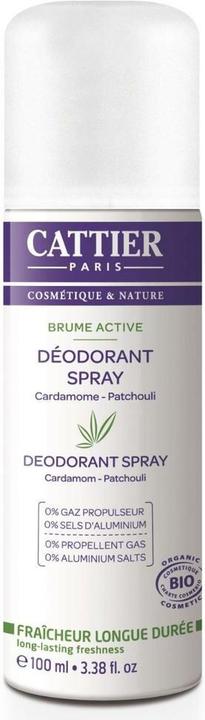 Cattier Déodorant Femme (Spray, 100 ml)