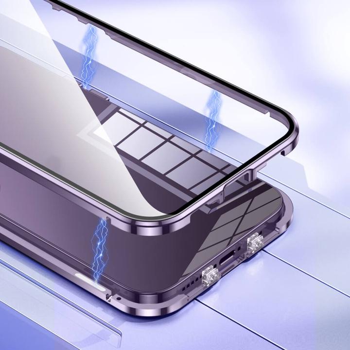 Actual product image Cover-Discount iPhone 16 Pro - Magnetic 360° premium protective case with armoured glass (Apple iPhone 16 Pro)
