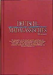 Deutsch - Madagassisches Wörterbuch (Deutsch, Henning Bergenholtz, 1994)