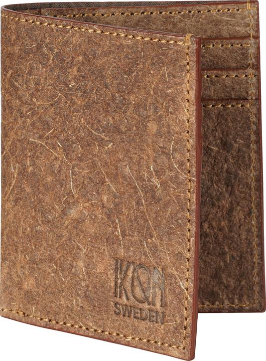 Ikon Sweden Kokosnuss-Leder Portemonnaie (mit Notenfach)
