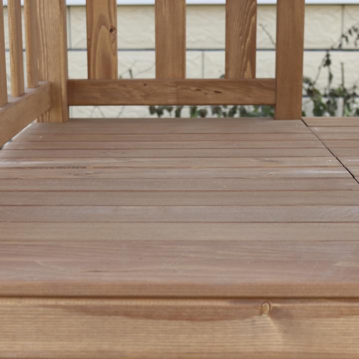 Produktbild Axi Beach Tower Spielturm mit Summer Nest Schaukel Braun - Graue Rutsche