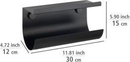 Actual product image Wenko Rollenhalter Mod. Jet aus pulverbeschichtetem Metall