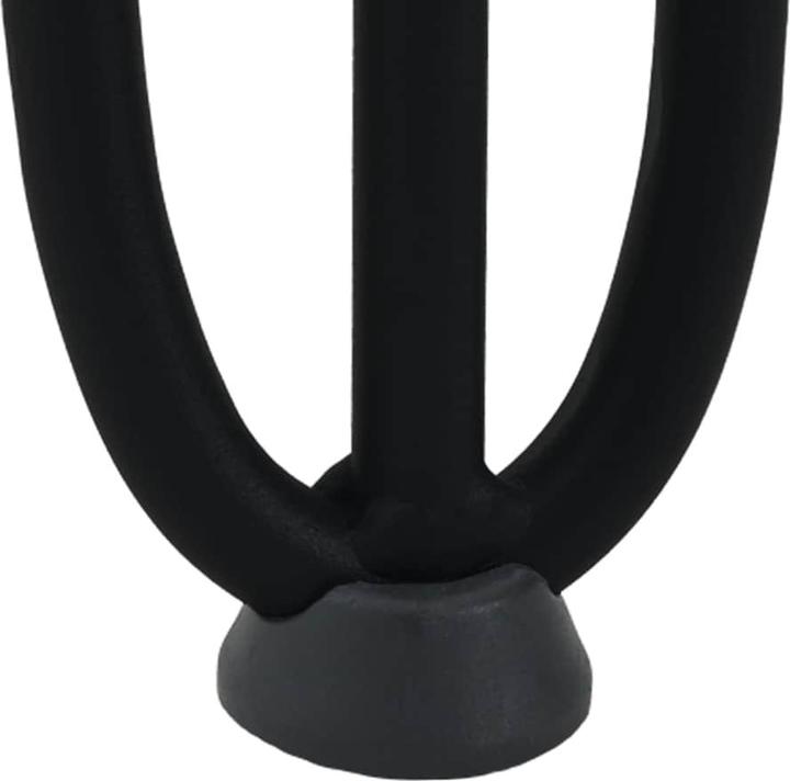 Actual product image VidaXL Hairpin legs 4 pcs. black 30 cm solid steel Hairpin table leg