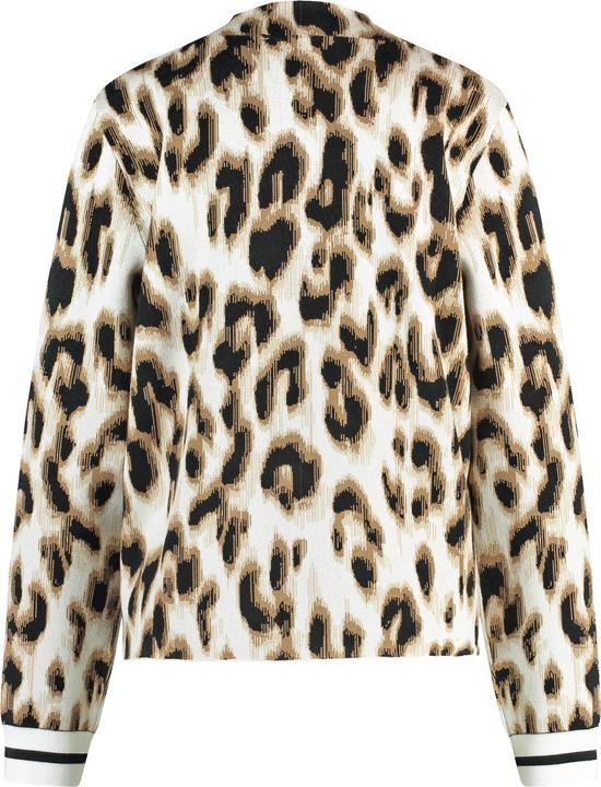 Produktbild Gerry Weber Jacquard Pullover mit Animal-Print Pullover Langarm Rundhals - 63456 (36)