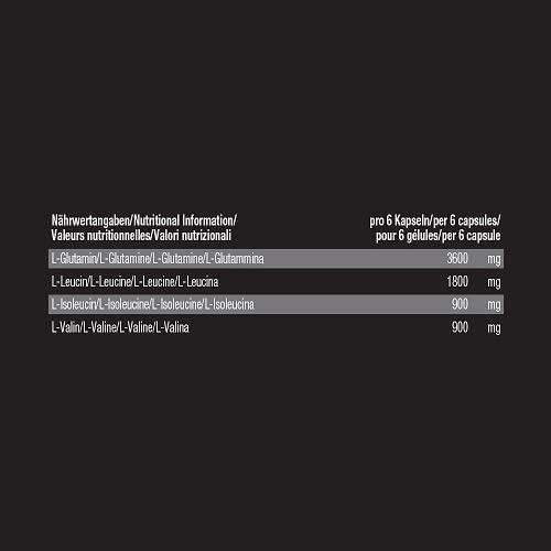 Produktbild Weider BCAA L-Glutamine (180 Stück, Kapseln, 256 g)