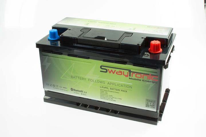 Image du produit Swaytronic Batterie d'accumulateurs LiFePO4 12.8V 95Ah (12.80 V, 95 Ah)