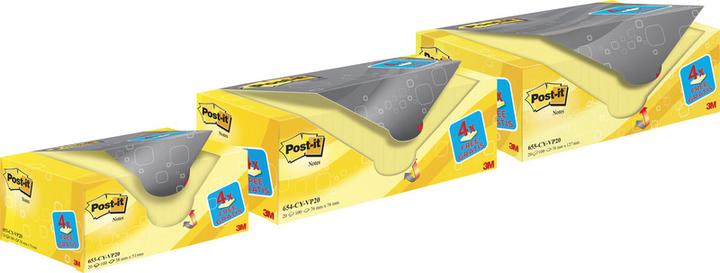 Produktbild Post-it Haftnotzien 16 + 4 (76 x 127 mm)