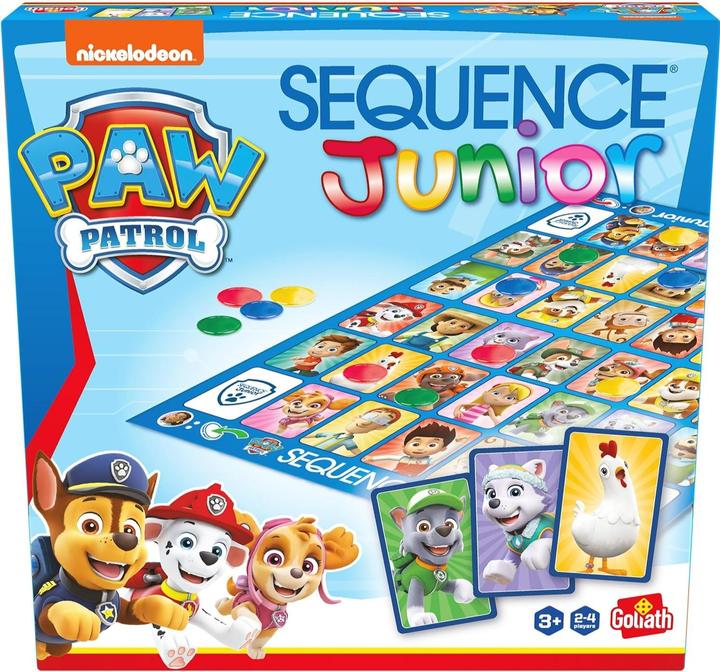 Actual product image Goliath Toys Sequence Junior Paw Patrol (German)