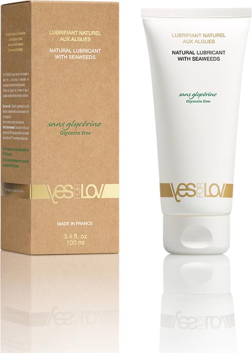 Actual product image YESforLOV Natural Lubricant with Seaweeds (Glycerin Free) (100 ml)