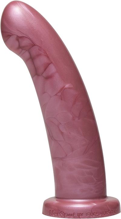 Actual product image Fleshlight HerSpot Dildo Golden Rose Large