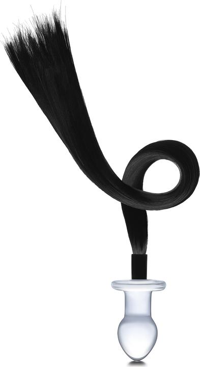 Actual product image Gläs Horse Tail Glass Butt Plug