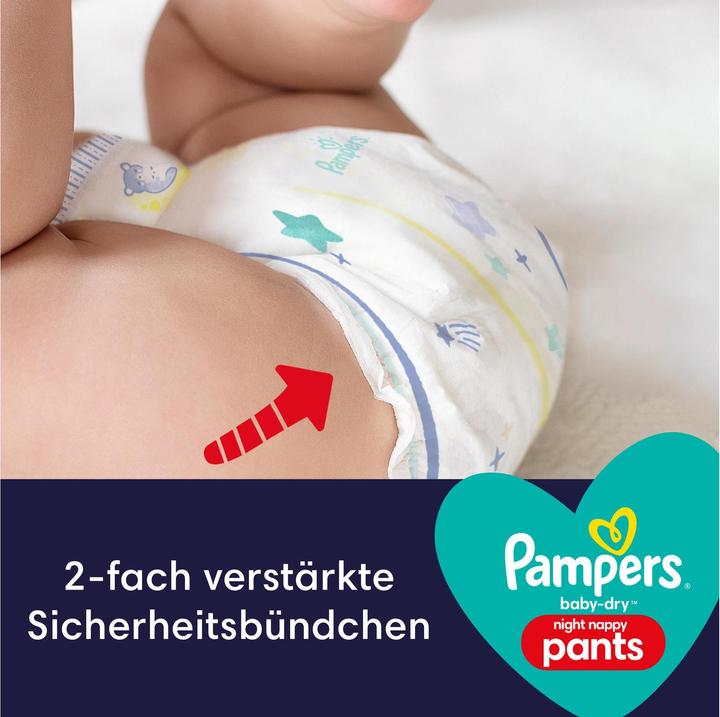 Produktbild Pampers Baby Dry Night Pants (Gr. 5, Monatsbox, 140 Stück)
