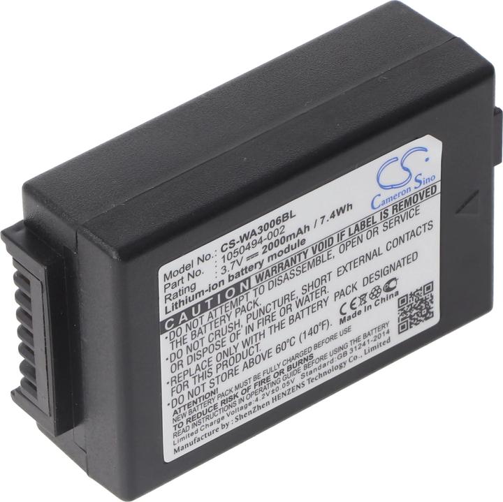 Image du produit AccuCell Akku für Psion WA3006, Li-ion, 3,7V