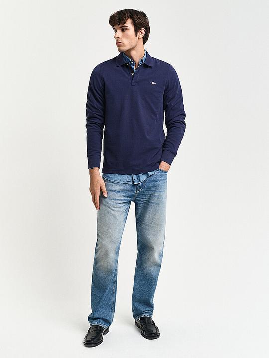 Actual product image GANT Regular Shield Longsleeve Pique Rugger (4XL)