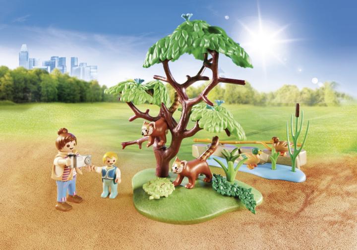 Produktbild Playmobil Kleine Pandas im Freigehege (70344, Playmobil Family Fun)