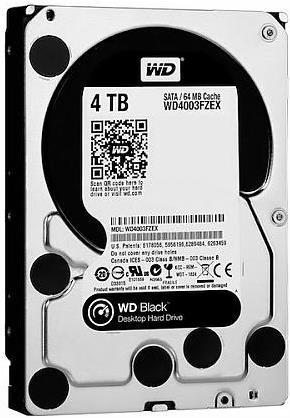 Actual product image WD Black (4 TB, 3.5")