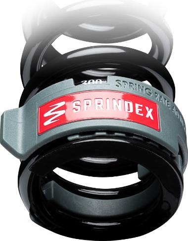Produktbild Sprindex Trail/Enduro Lightweight Dämpferfeder, Länge 142mm/Federweg 65mmx500-550 lbs (142 mm, 65 mm)